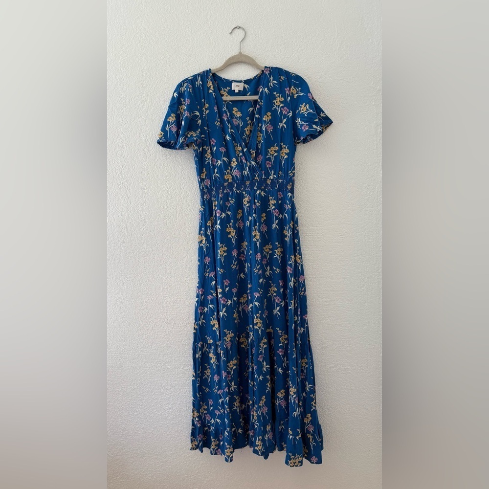 Ag’ne pullover floral midi dress Size 2 Tall - Picture 8 of 9